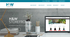Desktop Screenshot of hwprinting.com